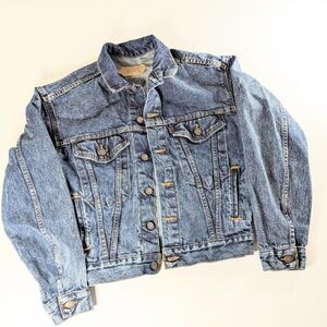 Vintage 90s Levis Denim Jacket Heavy Duty